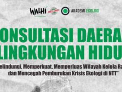 WALHI NTT gelar Konsultasi Daerah Lingkungan Hidup  2023. Berikut Agendanya