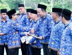 Penjabat Gubernur NTT menjadi Inspektur Upacara Peringatan HUT KORPRI ke–52 Tingkat Provinsi NTT