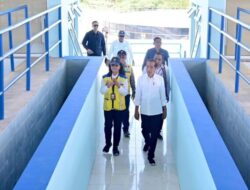 Presiden RI Joko Widodo Resmikan Sistem Penyediaan Air Minum (SPAM) Kali Dendeng Kupang