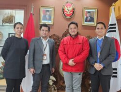 Bobby Lianto perkenalkan produk UMKM NTT dan potensi Investasi NTT di KBRI SEOUL KOREA SELATAN