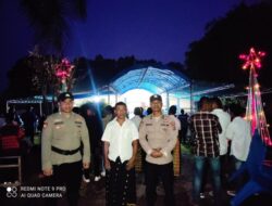 Polres Ngada Turunkan personil Pengaman Ibadah dan Perayaan Malam Tahun Baru 2024 di Wilayah Hukumnya