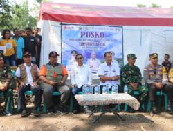 Pj Gubernur Meninjau Lokasi Terdampak Erupsi Gunung Lewotobi