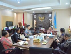 Penjabat walikota Kupang menerima kunjungan Dari kedutaan Besar Singapura