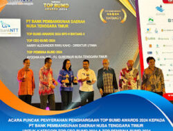 Bank NTT Raih Penghargaan Top BUMD Awards 2024