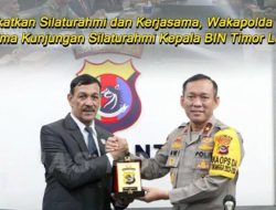 BIN Timor Leste lakukan kunjungan ke Polda NTT