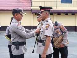 Kapolres Ngada Pimpin Serah Terima Jabatan Kepala Satuan Lalu Lintas