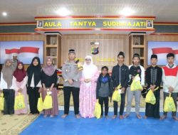 Polres Ngada Khatam Al-Qur’an dan Santuni Anak Yatim Piatu Kota Bajawa