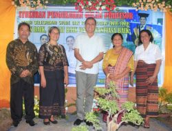 Menjadi Profesor Perempuan pertama dari Bumi Flotim, Prof.Dr. Bernadete Barek Koten, S.Pt.,MP rayakan Misa syukur Di Kampung Waiklibang