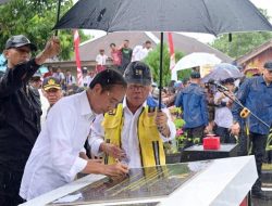 Dampingi Presiden Jokowi, Menteri Basuki  Resmikan 15 Ruas Inpres Jalan Daerah Sepanjang 147 km