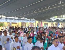 Polres Kupang Amankan Misa Pentahbisan 28 Diakon di Seminari Tinggi St. Mikael Penfui