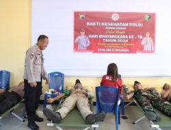 Bakti Kesehatan Donor Darah Utd Ngada:”Polres Ngada Selalu Hadir Untuk Masyarakat Dan PMI Ngada”