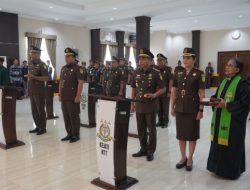 Sertijab Kepala Kejaksaan Negeri Timor Tengah Utara, Belu, Sikka, dan Koordinator Kejati NTT