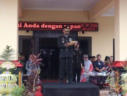 Kapolres Ngada Pimpin Upacara Hari Bhayangkara Ke-78