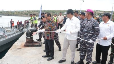 Pj. Gubernur NTT Ayodhia Kalake Hadiri Pelepasan Tim Ekspedisi Rupiah Berdaulat 2024 di Provinsi NTT