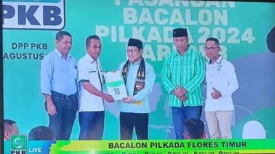 Terima SK dari Ketum PKB, Paket Stori Siap Menang Pilkada di Flores Timur