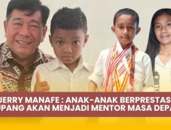 Jerry Manafe: Anak-Anak Berprestasi Kupang Akan Menjadi Mentor Masa Depan