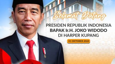 Harper Kupang Menjadi Pilihan Penginapan Presiden RI Joko Widodo Selama Kunjungan Kerja di NTT