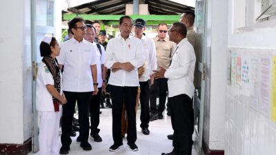 Presiden Jokowi Tinjau RSUD Kefamenanu dan Pasar Rakyat Kefamenanu