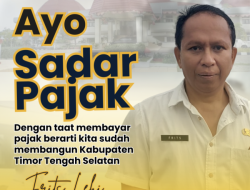 Kepala UPTD Samsat TTS: Masyarakat Sadar Pajak, Tapi Kendala Ekonomi Menghambat
