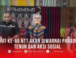 HUT ke-66 NTT, Parade Tenun dan Aksi Sosial Warnai Perayaan
