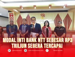 Pj. Gubernur NTT : Modal Inti Bank NTT Rp3 Triliun Segera Tercapai