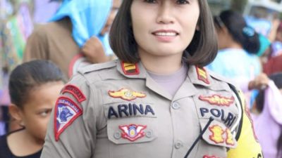 Satlantas Polres Kupang Imbau Pengguna Jalan Waspada Tanah Longsor di Jalan Timor Raya