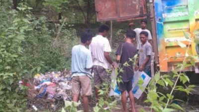 Buang Sampah di Kawasan Suaka Margasatwa Kateri, Resor Betun dan Pemdes Tangkap Pelaku