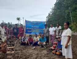 Peter Salem Dampingi Petani Laob: Siapkan Lahan 70 Are untuk Program MBG