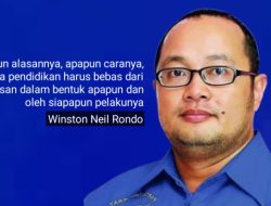 Winston Rondo Desak Pembentukan Satgas Pencegahan Kekerasan di Sekolah
