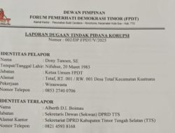 FPDT Laporkan Dugaan Korupsi di Sekretariat DPRD TTS