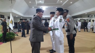 Bupati TTS Kukuhkan 30 Anggota Paskibraka Tahun 2025