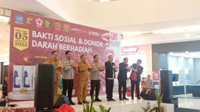PSMTI NTT dan Polda NTT Gelar Donor Darah dan Bakti Sosial Peringati HUT ke-80 RI
