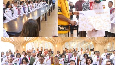 Bank NTT berikan Apresiasi  bagi setiap anggota Paskibraka berupa tabungan senilai Rp.1 juta