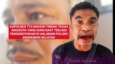 Niko Manao Desak Kapolres TTS Tindak Polisi Diam Saat Pengeroyokan