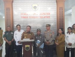 Bupati TTS Sampaikan Pernyataan Resmi Terkait Peristiwa Keracunan Makanan Bergizi Gratis