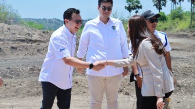 Wakil Walikota Kupang Bersama  IMI Tinjau Arena Sirkuit Naioni