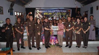 Kunjungan Kasih Kejati NTT ke Tiga Panti Asuhan dalam Rangka Menyambut Natal 2025