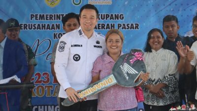 Wali Kota Kupang  Resmikan Pasar Penkase Alak sebagai Pusat Ekonomi Baru