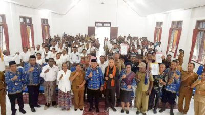 Pemda TTS Kukuhkan 87 Kelompok Tani di Kecamatan Kie. ini Terbanyak!