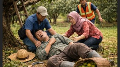 Duka di Desa Kalali: Petani Tewas dalam Insiden Jatuh dari Pohon