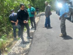Retak memanjang sagmen dua ruas jalan Ndona –Sokoria (PLTP)bukan kesalahan dari PT Bina Citra Teknik Cahaya