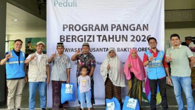 Energi Kebaikan di Tanah Flores: PLN Salurkan 1.764 Paket Pangan Bergizi untuk Masyarakat NTT