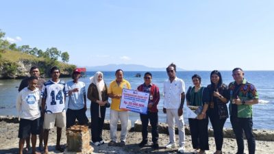 Bank NTT Salurkan Bantuan untuk Konservasi Terumbu Karang di Kabupaten Lembata
