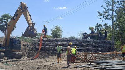 Progres Penggantian Jembatan Oemasi 1 Capai 8 Persen, Pekerjaan Berjalan Lancar