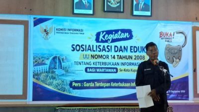Komisi Informasi Provinsi  NTT Dorong Pers Jadi Garda Pengawal Keterbukaan Informasi Publik