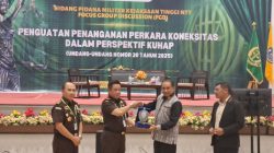 Kejati NTT Gelar FGD Perdana Perkara Koneksitas, Perkuat Penanganan dalam Perspektif KUHAP Baru