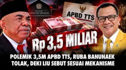 Polemik Anggaran Rp3,5 Miliar di Perubahan APBD TTS, Ruba Menolak, Deky Liu Sebut Sesuai Mekanisme