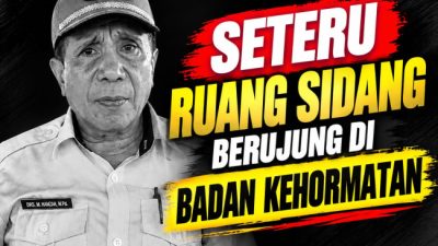Nyaris Adu Jotos di Tengah Paripurna, Kadis Pertanian TTS Ancam Lapor Anggota DPRD ke BK