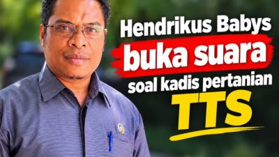 Hendrikus Babys Buka Suara Soal Kadis Pertanian TTS